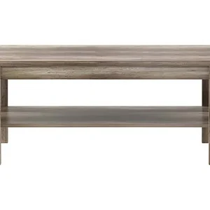 Gomon Soffbord 110 cm med Förvaring Hylla Brun - Möbler Billig