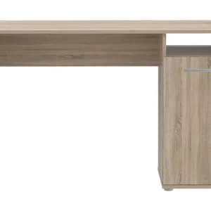 Sista chansen Steppello Skrivbord 110 cm med Förvaring Skåp + Hylla Brun - Möbler