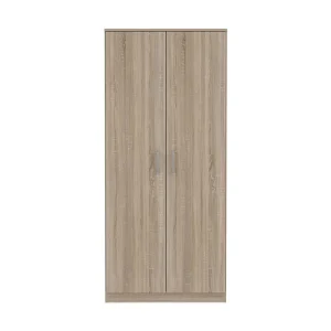 Steppello Garderob 82x185 cm Brun - Förvaring Billig