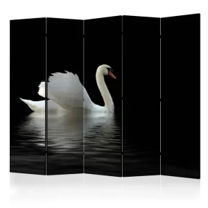 Säker betalning Rumsavdelare - swan (black and white) II 225x172 Artgeist sp. z o. o. - Inredning