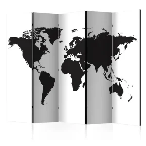 Snabb frakt Rumsavdelare - Black & White World II 225x172 Artgeist sp. z o. o. - Inredning