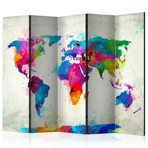 Billigare Rumsavdelare - The map of happiness II 225x172 Artgeist sp. z o. o. - Inredning