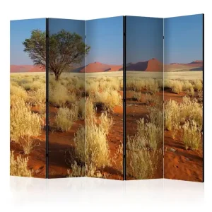 Lågt pris Rumsavdelare - Desert landscape, Namibia II 225x172 Artgeist sp. z o. o. - Inredning