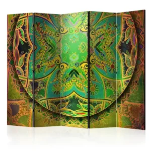 Fri frakt Rumsavdelare - Mandala: Emerald Fantasy II 225x172 Artgeist sp. z o. o. - Inredning