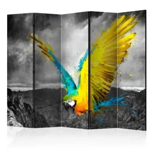 Beställ idag Rumsavdelare - Exotic parrot II 225x172 Artgeist sp. z o. o. - Inredning