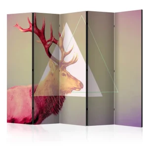 Rumsavdelare - deer (graphic pattern) II 225x172 Artgeist sp. z o. o. - Inredning Kampanj
