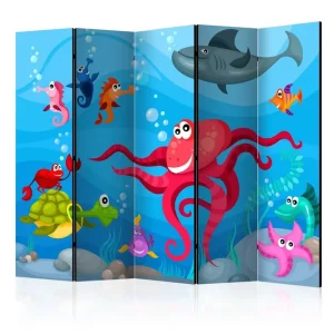 Nyhet Rumsavdelare - Octopus and shark II 225x172 Artgeist sp. z o. o. - Inredning