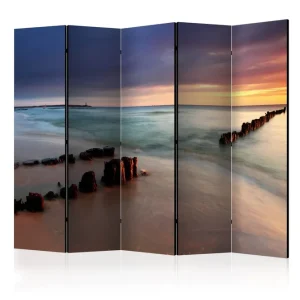 Rumsavdelare - beach - sunrise II 225x172 Artgeist sp. z o. o. - Inredning Lågt pris