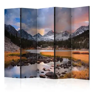 Rumsavdelare - Amazing mountain landscape II 225x172 Artgeist sp. z o. o. - Inredning Expressleverans