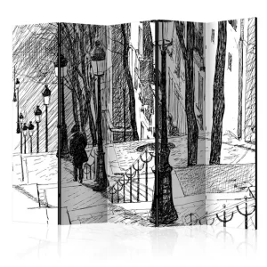 Rumsavdelare - stairs - Montmartre II 225x172 Artgeist sp. z o. o. - Inredning Billigare