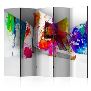 Rumsavdelare - Three-dimensional Shapes II 225x172 Artgeist sp. z o. o. - Inredning Erbjudandepris