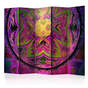 Sista chansen Rumsavdelare - Mandala: Pink Expression II 225x172 Artgeist sp. z o. o. - Inredning