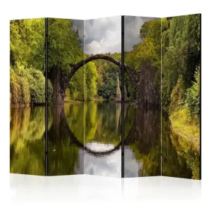 Premium Rumsavdelare - Devil's Bridge in Kromlau,Germany 225x172 Artgeist sp. z o. o. - Inredning