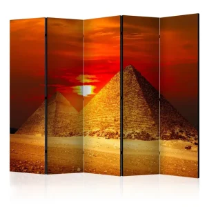 Rumsavdelare - The Giza Necropolis - sunset II 225x172 Artgeist sp. z o. o. - Inredning Trygg betalning