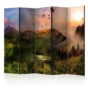 Kampanjpris Rumsavdelare - Bear in the Mountain II 225x172 Artgeist sp. z o. o. - Inredning