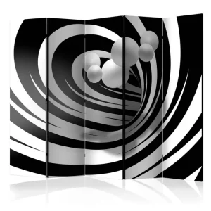 Rumsavdelare - Twisted In Black & White II 225x172 Artgeist sp. z o. o. - Inredning Nedsatt pris