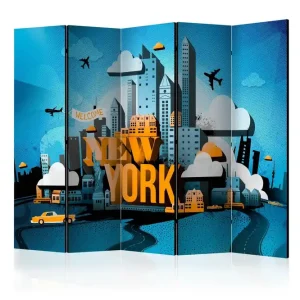 Begränsad tid Rumsavdelare - New York - welcome II 225x172 Artgeist sp. z o. o. - Inredning