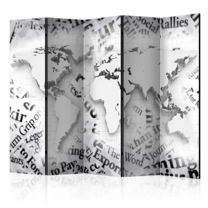 Erbjudande Rumsavdelare - The world of newspapers II 225x172 Artgeist sp. z o. o. - Inredning