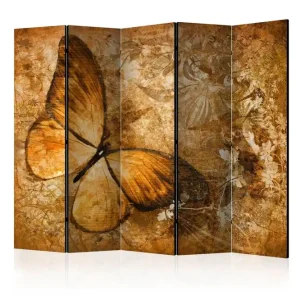 Rumsavdelare - butterfly (sepia) II 225x172 Artgeist sp. z o. o. - Inredning Kampanjpris