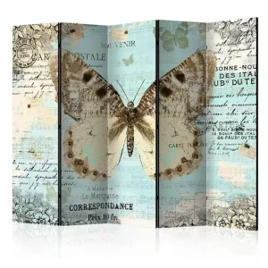 Trygg betalning Rumsavdelare - Postcard with butterfly II 225x172 Artgeist sp. z o. o. - Inredning