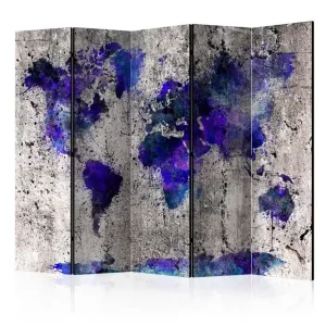 Rumsavdelare - World Map: Ink Blots II 225x172 Artgeist sp. z o. o. - Inredning Premium
