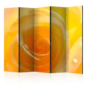 Rabatter Rumsavdelare - Yellow rose II 225x172 Artgeist sp. z o. o. - Inredning