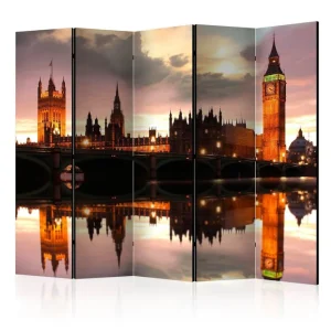 Outlet Rumsavdelare - Big Ben in the evening, London II 225x172 Artgeist sp. z o. o. - Inredning