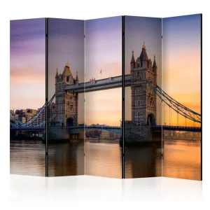 Utförsäljning Rumsavdelare - Tower Bridge at dawn II 225x172 Artgeist sp. z o. o. - Inredning