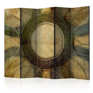Fri frakt Rumsavdelare - flower - retro style II 225x172 Artgeist sp. z o. o. - Inredning