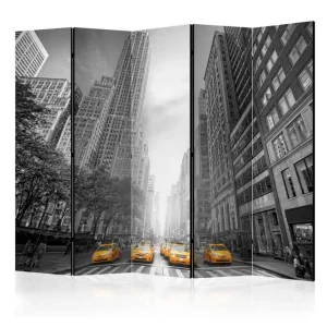 Fri frakt Rumsavdelare - New York - yellow taxis II 225x172 Artgeist sp. z o. o. - Inredning
