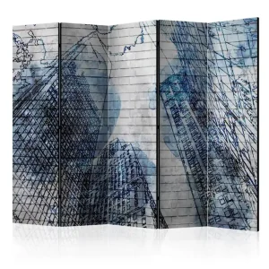 Snabb leverans Rumsavdelare - Inky New York II 225x172 Artgeist sp. z o. o. - Inredning