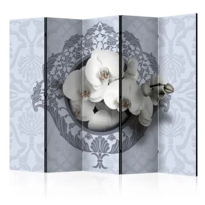 Rumsavdelare - Orchids: royal pattern II 225x172 Artgeist sp. z o. o. - Inredning Expressleverans
