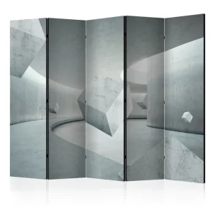 Fri frakt Rumsavdelare - Geometry of the Cube II 225x172 Artgeist sp. z o. o. - Inredning