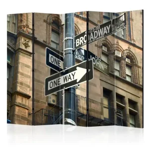Rumsavdelare - All roads lead to Broadway II 225x172 Artgeist sp. z o. o. - Inredning Endast idag