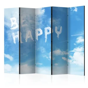 Fri frakt Rumsavdelare - Be happy II 225x172 Artgeist sp. z o. o. - Inredning