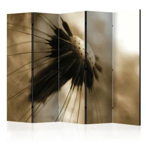 Begränsat antal Rumsavdelare - dandelion - sepia II 225x172 Artgeist sp. z o. o. - Inredning
