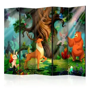 Rabatt Rumsavdelare - Bear and Friends II 225x172 Artgeist sp. z o. o. - Inredning