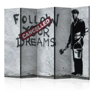 Rumsavdelare - Dreams Cancelled (Banksy) II 225x172 Artgeist sp. z o. o. - Inredning Lägg i varukorgen