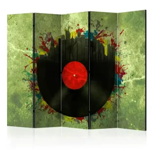Rumsavdelare - Colorful melodies of the city II 225x172 Artgeist sp. z o. o. - Inredning Kundfavorit