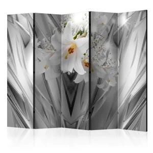 Rumsavdelare - Steel Lilies II 225x172 Artgeist sp. z o. o. - Inredning Outlet