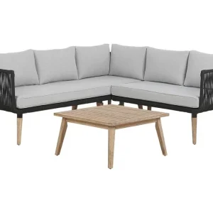 Alcamo Loungegrupp Utomhus Grå - Utemöbler Premium