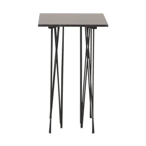 Furniture Fashion Stone Avlastningsbord 40 cm Svart - Möbler Lägg i varukorgen