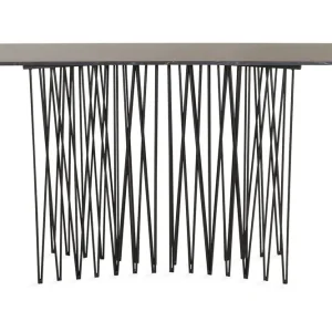 Endast idag Furniture Fashion Stone Avlastningsbord 130 cm Svart - Möbler