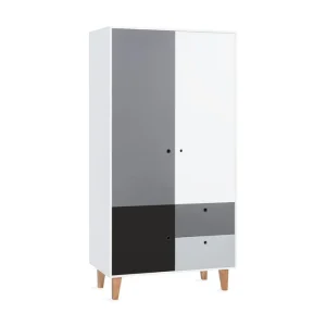 VOX Evolve Garderob Natur/Vit/Svart VOX - Förvaring Rabatt