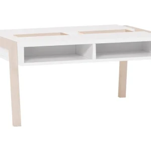 Rea VOX Spot Soffbord 87 cm med Förvaring Natur/Vit VOX - Möbler