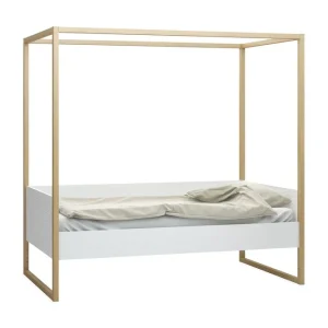 Begränsad tid VOX 4You Säng 90x200 cm Vit/Trä/Natur VOX - Möbler