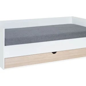 VOX Stige Säng med Extrasäng 90x200 cm Vit/Trä/Natur Vit/Trä/natur - Möbler Snabb frakt