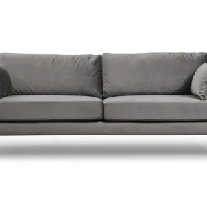 Bästa pris Mezonzo 3-sits Soffa Grå - Möbler