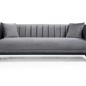 Premium Mezonzo 3-sits Soffa Grå - Möbler