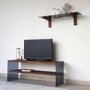 Sänkt pris Tomassoni TV-Möbelset 45 cm Valnöt - Möbler